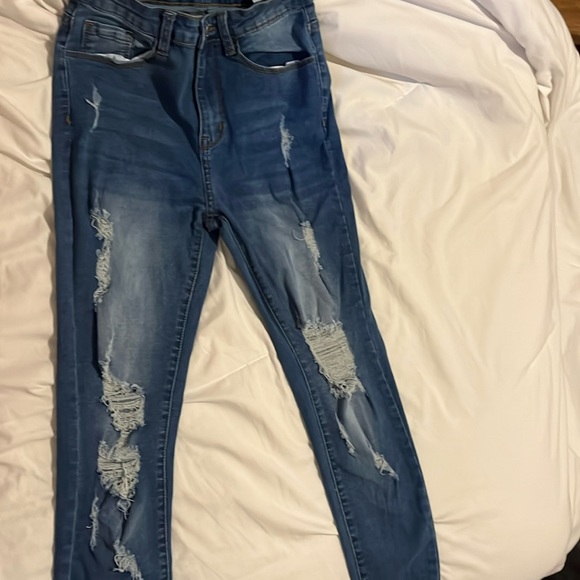 SHEIN skinny stretchy jeans Size 27 - Picture 1 of 3